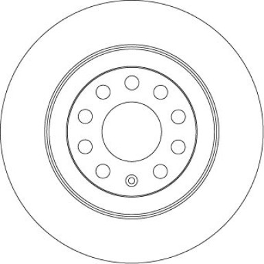 Bremsscheibe Vw T. A6 2.0-4.2 | DF4434