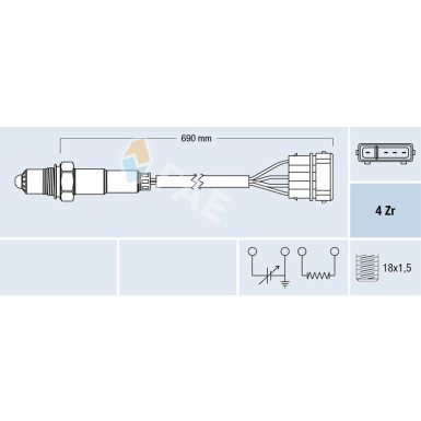 FAE Lambdasonde | 77128