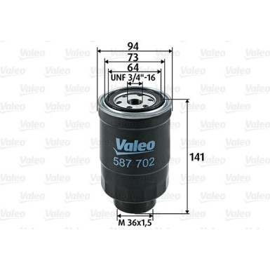 VALEO Kraftstofffilter | 587702