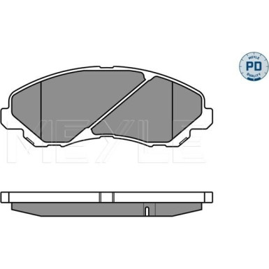 Bremsbelagsatz Mitsubishi P. Galant 96-04/Lancer 03-/Space Runner/Wagon 98 | 025 235 8416/PD