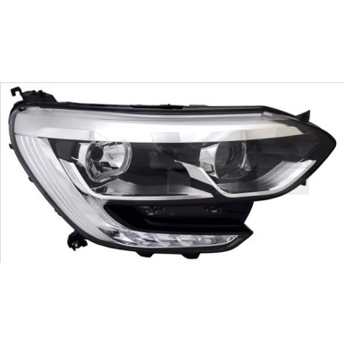 Scheinwerfer L H7/H7/LED +MOT +TGFL -STG CHR | RENAULT MEGANE IV 11,15 | 20-17450-16-2