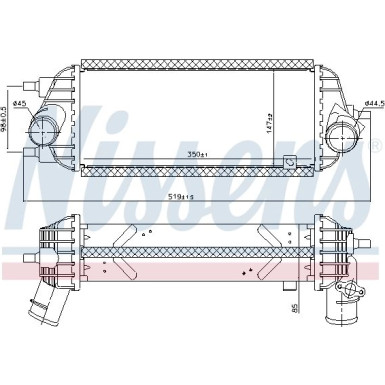 Ladeluftkühler PKW | Hyundai IX35 09 | 96309