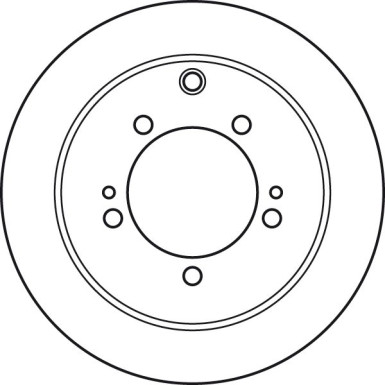 84 482 021 Bremsscheibe HA | MITSUBISHI Pajero Pinin 99 | DF4913