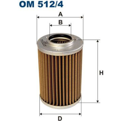 FILTRON Hydraulikfilter, Automatikgetriebe | OM 512/4