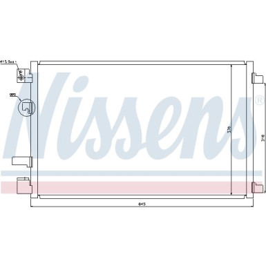 Kondensator PKW | NISSAN Qashqai 1,5 dCi 07 | 940040