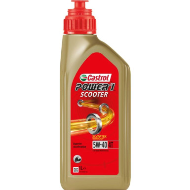 Castrol Power 1 Scooter 4T 5W-40 1 Liter | 154F86