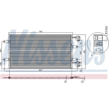 Kondensator PKW | NISSAN,OPEL,RENAULT 03 | 94678