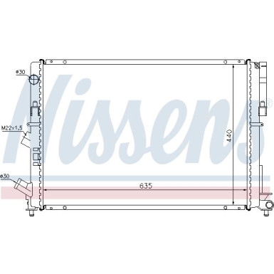 Wasserkühler PKW | RENAULT ESPACE 2.0 96 | 63838