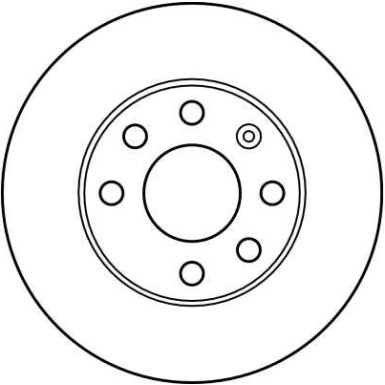 TRW Bremsscheibe | DF1609