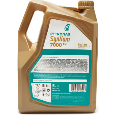 PETRONAS Syntium 7000 RN 0W-20 | 5 Liter | 70733M12EU