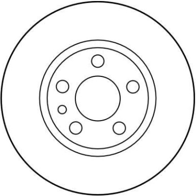 Bremsscheibe Fiat P. Scudo 1.6/1.9-2.0 Jtd 96-06 | DF2754