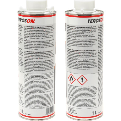 TEROSON WX 960, Hellbeige 1L Dose | Standard Unterboden-Schutzwachs | 794861