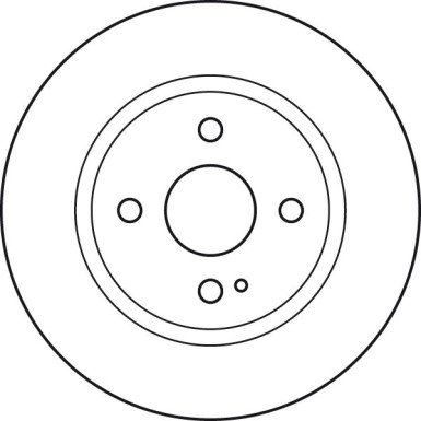 Bremsscheibe Mazda S. 2 07 | DF4966