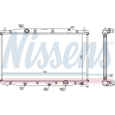 Wasserkühler PKW | Honda CR-V 2.2D 06 | 68092