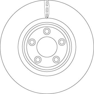 Bremsscheibe Jaguar P.Xk 06 | DF6223S