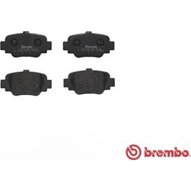 BREMBO Bremsklötze HA | NISSAN Micra 92-07 | P 56 032