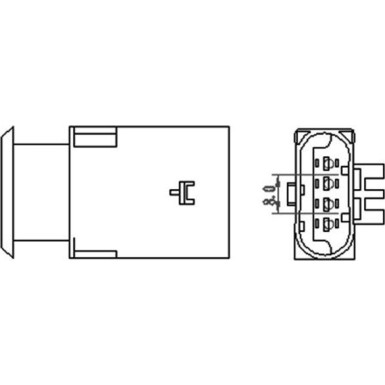MAGNETI MARELLI Lambdasonde | 466016355050