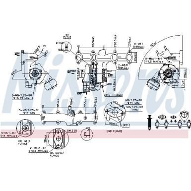 Nissens Turbo | AUDI,FORD,SEAT,SKODA,VW 1,9TDi | 93090