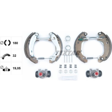 Satz Bremsbacken Eugeot 106 / 205 / 309 Citroen Ax / Saxo | 84038204