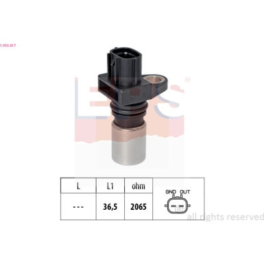 Sensor, Nockenwellenposition | 1.953.417