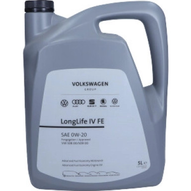 Original VAG Motoröl Longlife IV FE 0W-20 VW 508 00 / 509 00 5 Liter | GS60577M4