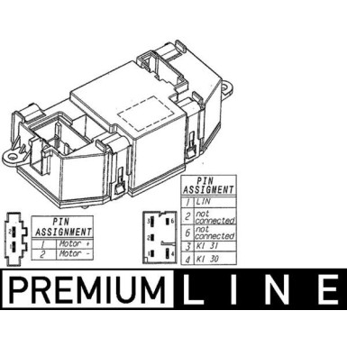 Regler, Innenraumgebläse | ABR 56 000P