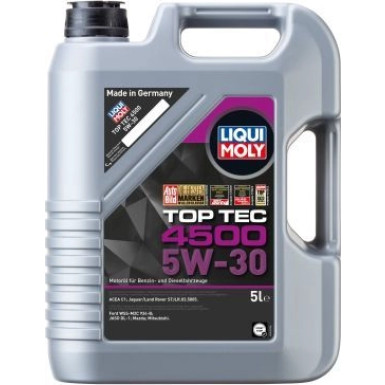 Liqui Moly Top Tec 4500 5W-30 5 l | 3729 | 5L Kanister Kunststoff