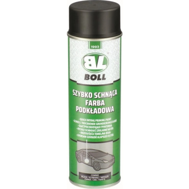 Boll Schnell trocknende Grundierungsfarbe schwarz Spray 500ml | 0010199