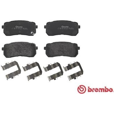 BREMBO Bremsklötze HA | HYUNDAI H-1, ix55 KIA Carnival 06 | P 30 035