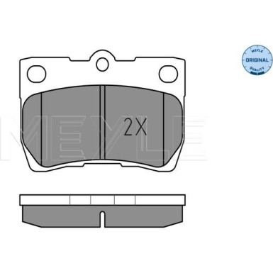 Bremsbelagsatz Lexus T. Gs 300/430 05- Mit Sensor | 025 243 2315/W