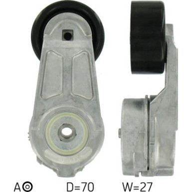 Spannrolle Nebentrieb | VW LT 96-06 | VKM 31066