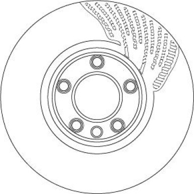 Bremsscheibe Vw P. Touareg 3.0-4.2 V8 10-Le beschichtet | DF6697S