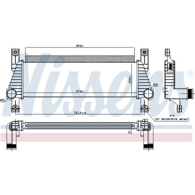 Ladeluftkühler PKW | Ford Ranger 11 | 96222