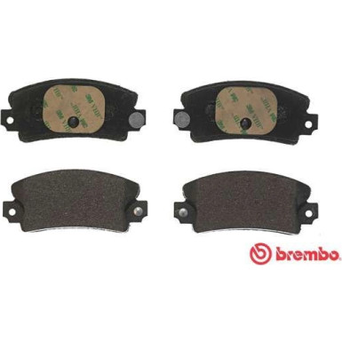 BREMBO Bremsklötze HA | RENAULT Espace/5/18/21 84 | P 68 002