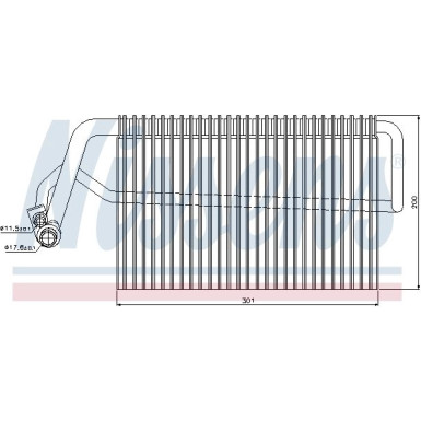 Verdampfer PKW | MERCEDES W211 02 | 92221