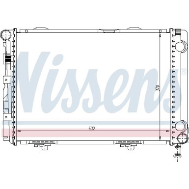 Wasserkühler PKW | MERCEDES W124 | 62549A