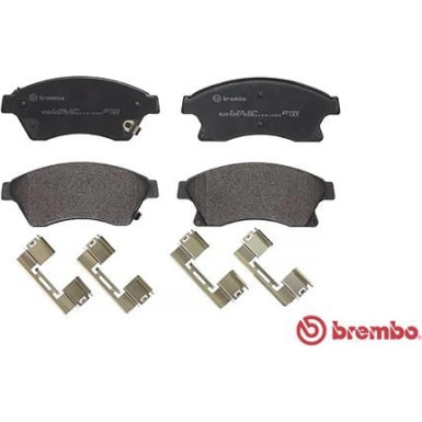 BREMBO Bremsklötze VA | OPEL Astra 09 | P 59 076