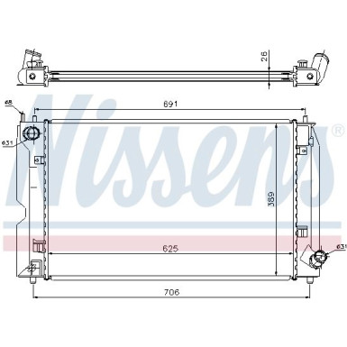 Wasserkühler PKW | TOYOTA Corolla 01 | 64679A