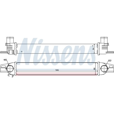 Ladeluftkühler PKW | PEUGEOT BIPPER 1.4HDI 08 | 96536