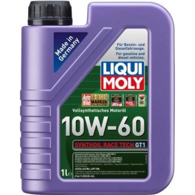 Liqui Moly Synthoil Race Tech GT1 10W-60 1 l | 1390 | 1L Dose Kunststoff