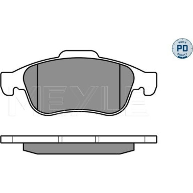 Bremsbelagsatz Renault P. Megane 08- 1,5-1,9 B/Dci | 025 249 1418/PD