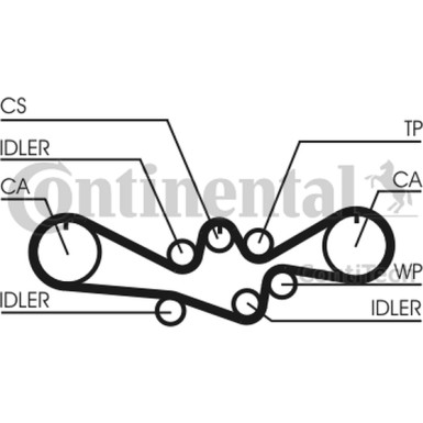 Zahnriemen | CT1050