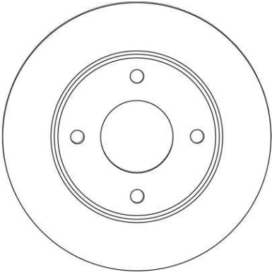 Bremsscheibe Mitsubishi P. Colt | DF4457