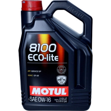 Motul 8100 Eco-lite 0W-16 5 Liter | 110379