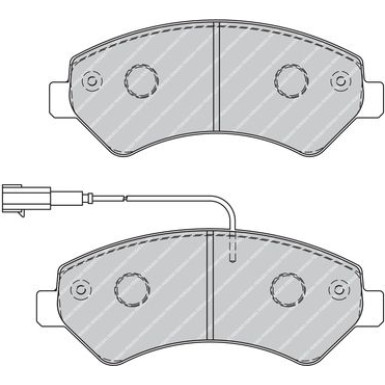 FERODO Bremsbeläge | FVR1925
