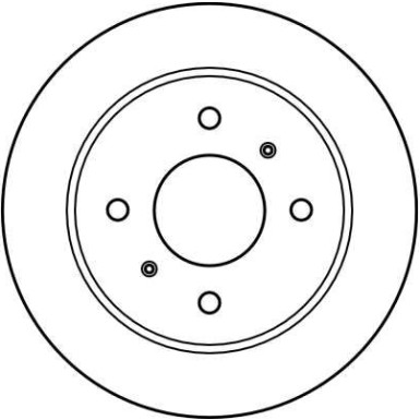 Bremsscheibe Nissan T. Primera | DF2592