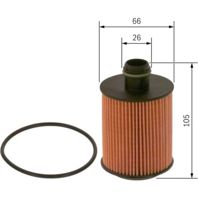 Ölfilter | FIAT,OPEL,LANCIA,ALFA | F 026 407 096