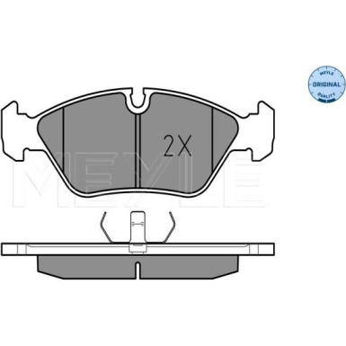 Bremsbelagsatz Bmw S. E28 81-87/E30 M3 86-92 | 025 206 2919