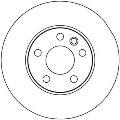 Bremsscheibe Vw P. T4 96 | DF2810