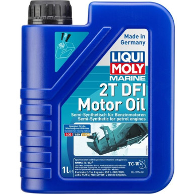 Liqui Moly Marine 2T DFI Motor Oil 1 l | 25088 | 1L Kanister Kunststoff